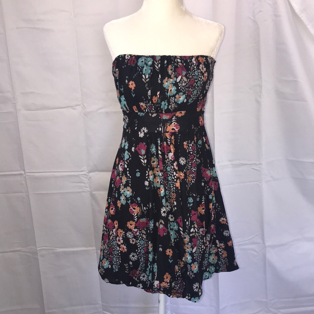 American Rag Strapless Floral Dress